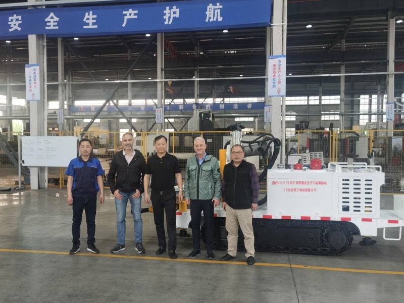 Hanwil Rig Tunnel Drilling Rig Manufacturer for Gas Extraction-Hanwei