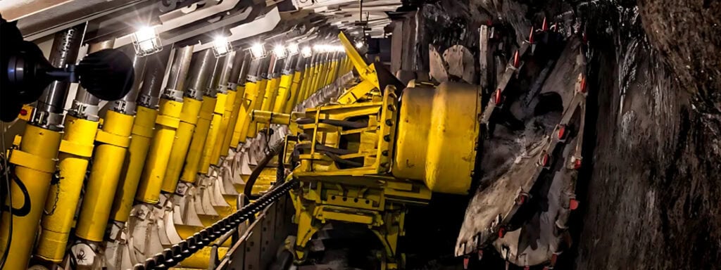 Underground support anchor rods and cutting equipment